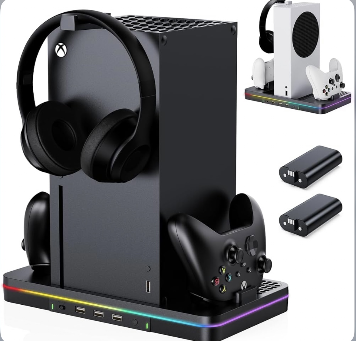 پایه شارژر و فن xbox
